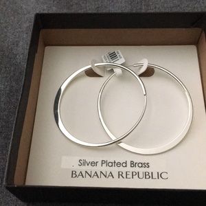 Banana Republic Silver Earrings